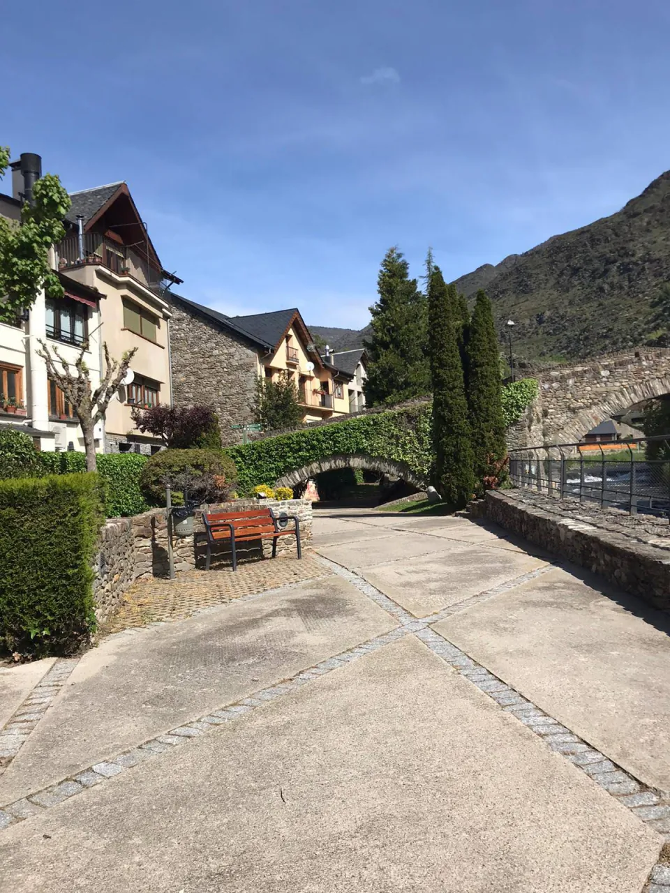 The old bridge at Esterri