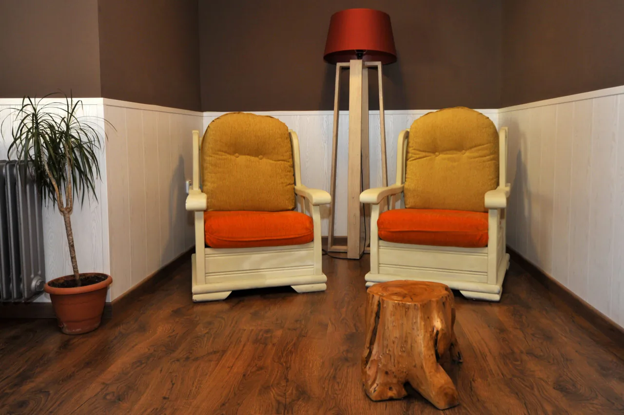 Armchairs in the lounge