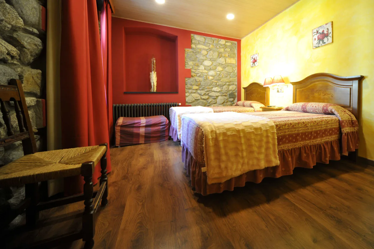 Family room in the hostal