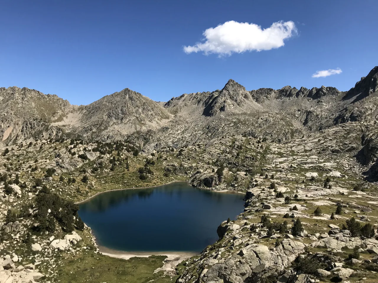 Peaks above the valley